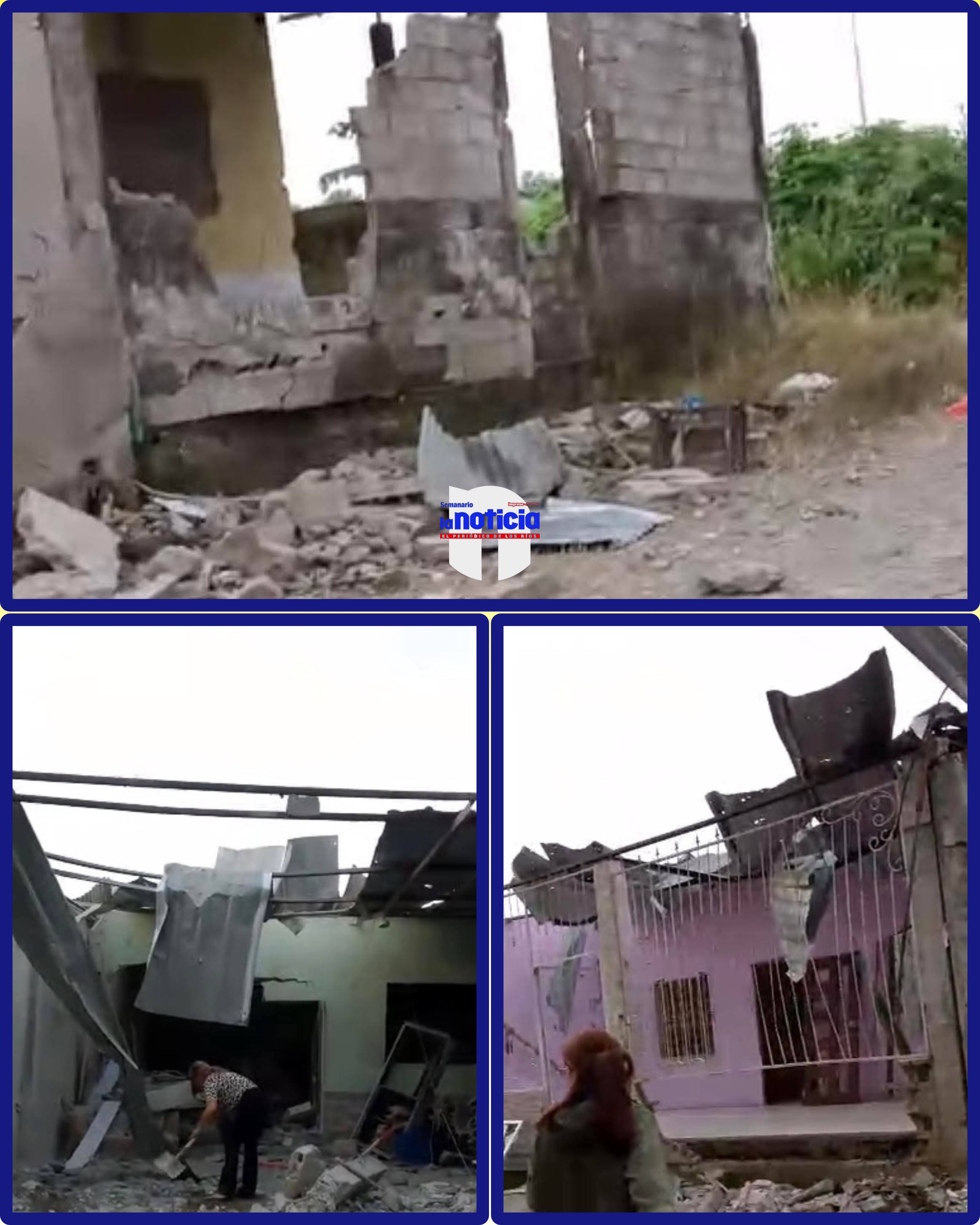 Explosión genera alarma en sector Venus de Quevedo