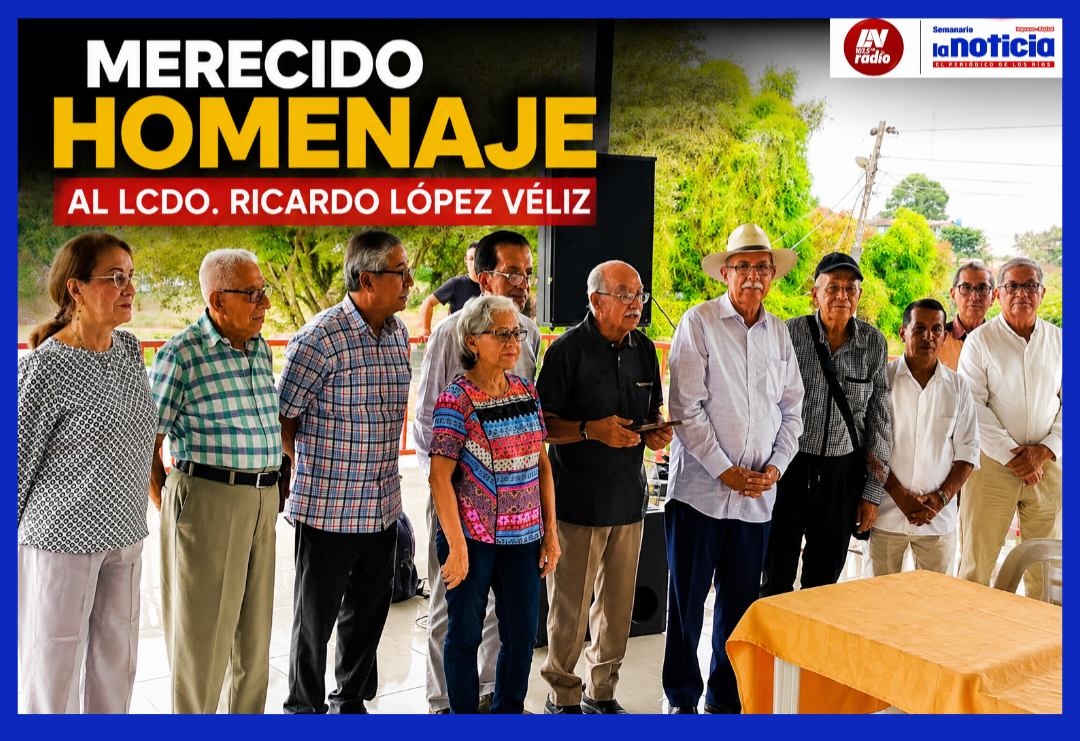 #Vinces  🏅 MERECIDO HOMENAJE AL LCDO. RICARDO LÓPEZ VÉLIZ.  ✍️En un emotivo acto realizado el sábado 11 de julio en el Museo de los Chonos, ubicado en el recinto El Recuerdo, el licenciado Ricardo López Véliz fue objeto de un merecido reconocimiento por su invaluable aporte a la educación, el desarrollo de Vinces y su destacada trayectoria profesional.  La distinción fue entregada por la Confraternidad "Segundo Vergara Salcedo", junto a líderes del Humedal Internacional Abras de Mantequilla y reconocidas personalidades de la provincia de Los Ríos, quienes le otorgaron una placa con la figura del hacha moneda, símbolo ancestral de los pueblos Chonos.  Durante el homenaje se resaltó su ejemplar labor como docente de Química en el histórico Colegio Nacional "10 de Agosto", donde formó a varias generaciones de estudiantes.   Asimismo, se reconoció su liderazgo en las gestiones que hicieron posible la creación de la Extensión Universitaria de Vinces y su importante contribución al cooperativismo de ahorro y crédito a nivel nacional.  👏 Un justo reconocimiento para quien ha dedicado gran parte de su vida al servicio de la educación y al progreso de la comunidad.   ¡Felicitaciones, Lcdo. Ricardo López Véliz!  🔵 🔵 🔵 🔵 La Noticia RadioFm  Semanario La Noticia  LA NOTICIA RADIO 107.5 FM  La N Digital